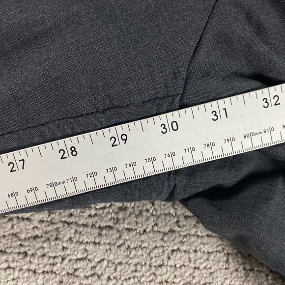 Brooks Brothers 346 Stretch Suit Men's 45R Pants 38x33 Measures 38x30 Gray - Picture 16 of 16